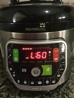 Carne salsa olla fuego lento