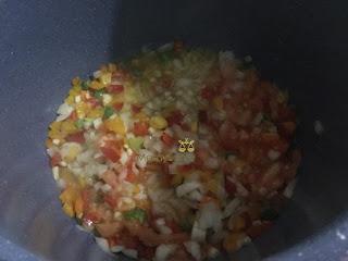 Carne salsa olla fuego lento