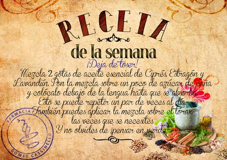 Receta de la semana: Combate la tos!