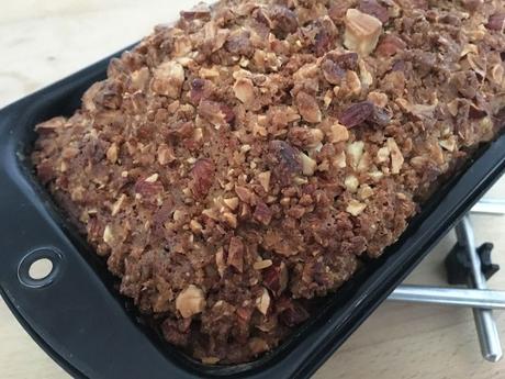 Bizcocho de pera y jengibre (Ginger pear bread)