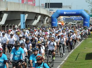 Más de 4 mil participantes en la bicicleteada del Banco Ciudad