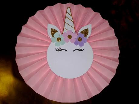 🎂🎈 DIY DETALLES DE UNICORNIO: ABANICOS 🎂🎈