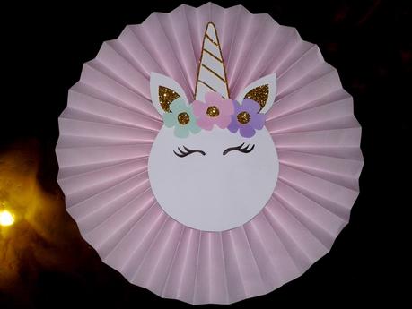 🎂🎈 DIY DETALLES DE UNICORNIO: ABANICOS 🎂🎈