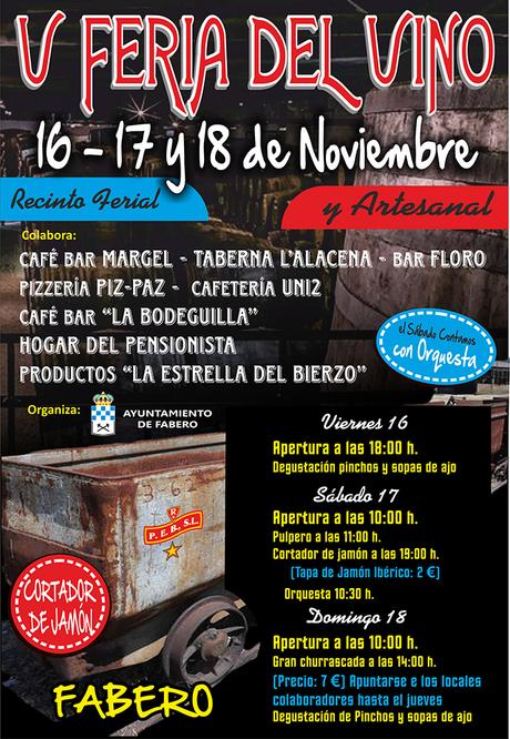 Planes para el fin de semana en Ponferrada y El Bierzo. 16 al 18 de noviembre 2018
