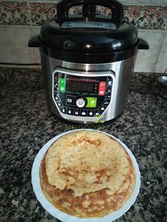 TORTILLÓN DE PATATAS CASI SIN ACEITE EN OLLA GM, THERMOMIX Y TRADICIONAL TORTILLÓN DE PATATAS CASI SIN ACEITE EN OLLA GM, THERMOMIX Y TRADICIONAL