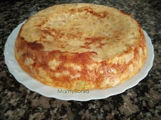 TORTILLÓN DE PATATAS CASI SIN ACEITE EN OLLA GM, THERMOMIX Y TRADICIONAL