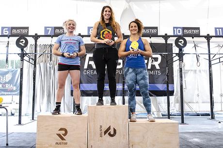 podium andalusi challenge 2018 rx categoria crossfit 35 femenino