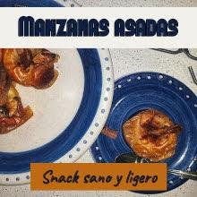 Snack sano y ligero: Manzanas asadas