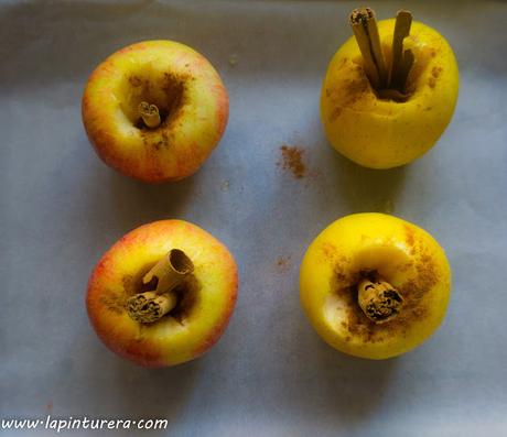 Snack sano y ligero: Manzanas asadas