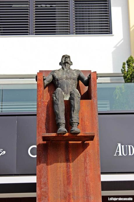 Ruta de escultura urbana en Vaduz