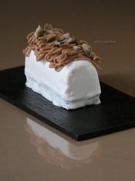 Semifrío de Turrón y Castaña Semifrío de Turrón y Castaña