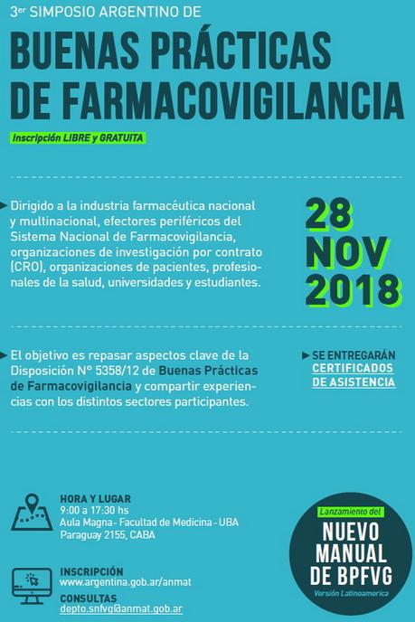 3er Simposio Argentino de Buenas Prácticas de Farmacovigilancia