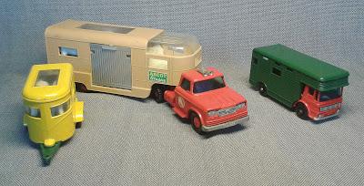 Matchbox y sus transportes de caballos