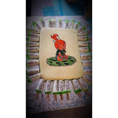 Fiesta temática de Pebbles Picapiedra