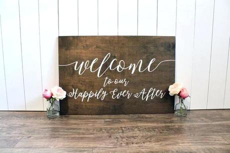 Hily Ever After Sign Wedding Signs Rustic Wood Hy Thanksgiving