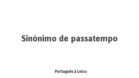 Qual O Significado Da Palavra Hobby Em Português Best Photos Of