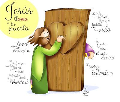 Jesús está a la puerta… Se le abre desde el interior