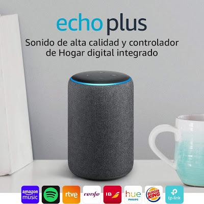 Como funciona Amazon Echo, el altavox inteligente equipado con Alexa.