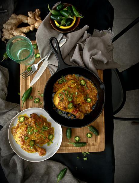 Curry de pollo o kuku paka {sabores africanos del Congo}