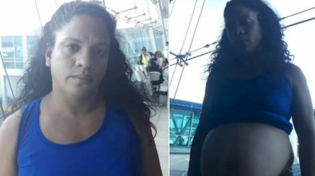 ‘Deportada a la fuerza’ embarazada cubana varada en Panamá