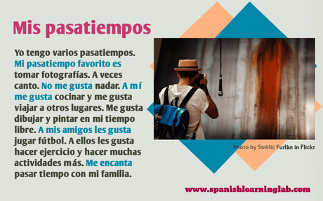 Mis Pasatiempos Favoritos En Español