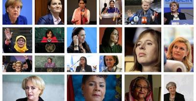 Sólo 20 países están hoy gobernados por mujeres.