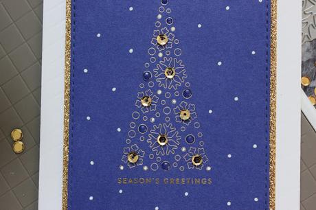 Unboxing Spellbinders Glimmer Machine + Foiled CHRISTMAS cards