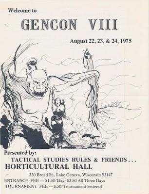 Programa de la Gen Con VIII (1977)