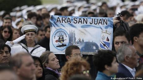 Localizado el submarino San Juan de la Armada Argentina.