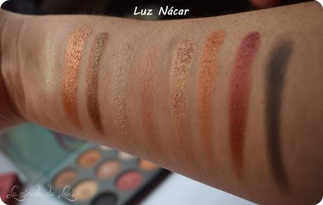 DELIPLUS, paletas de sombras Luz Nácar y Mate & Nudes