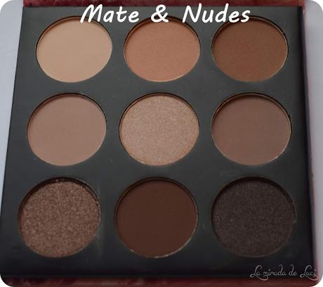 DELIPLUS, paletas de sombras Luz Nácar y Mate & Nudes