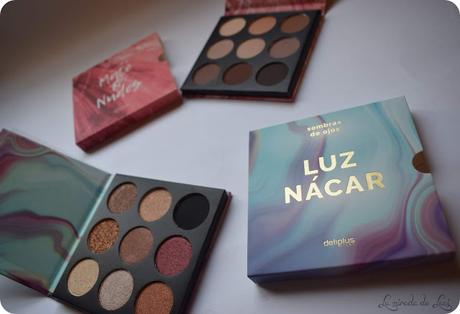 DELIPLUS, paletas de sombras Luz Nácar y Mate & Nudes - Paperblog