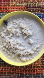Arroz con leche saludable