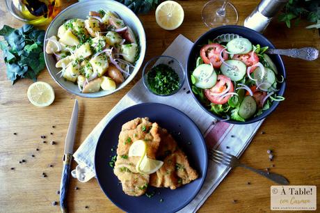 Wiener Schnitzel o Escalope Vienés