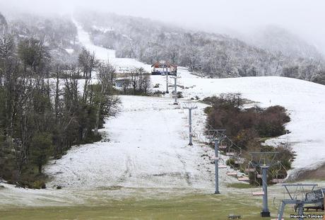 Nieve en el Chapelco