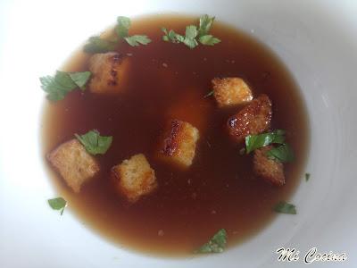 CONSOMÉ SIGLO XXI (DEL CHEF GONZALO D´AMBROSIO)