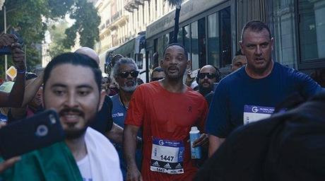 En fotos, Will Smith corre en la capital de Cuba