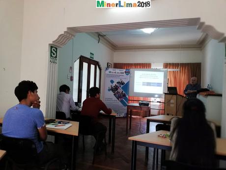 INICIAMOS LOS CURSOS ESPECIALIZADOS DE MINERLIMA2018!!!