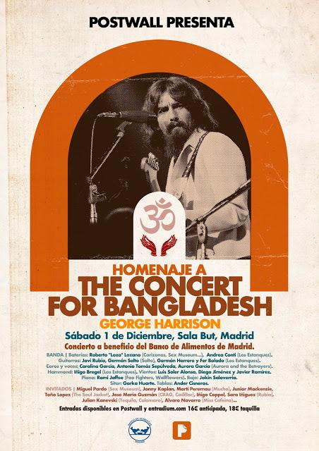 Homenaje en Madrid al 'Concierto por Bangladesh' comandado por George Harrison en 1971