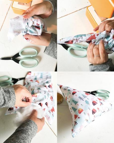 DIY ARBOL DE NAVIDAD: mi primera máquina de coser