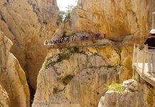 Equipo de Consultas de Salud en el caminito del Rey