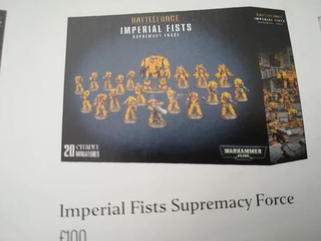 Fotos en cajas de las Battleforces con precios en Libras y Euros