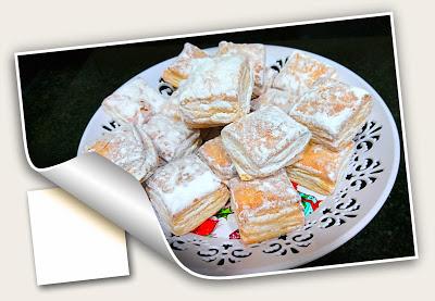 HOJALDRINAS A LA NARANJA