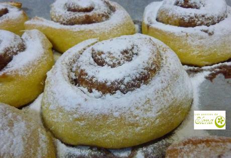 Rollitos de calabaza y canela