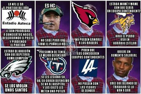 Los mejores memes NFL de la semana 11 – Temporada 2018