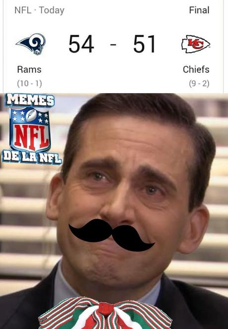 Los mejores memes NFL de la semana 11 – Temporada 2018