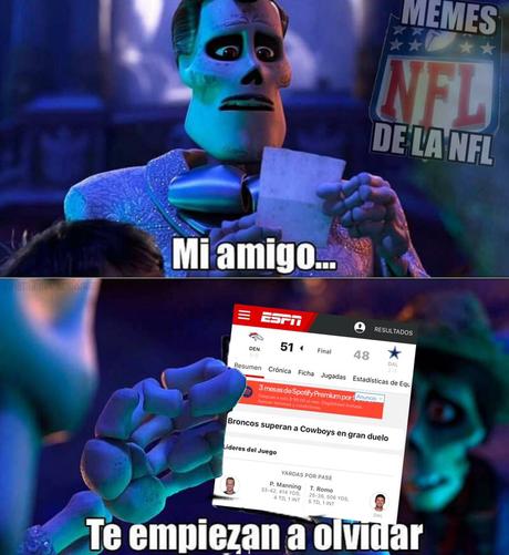 Los mejores memes NFL de la semana 11 – Temporada 2018
