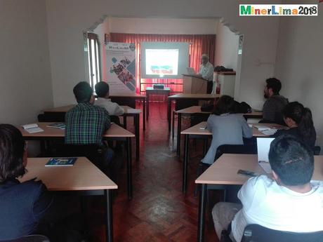 #MinerLima2018 SEGUNDO DIA DE NUESTROS CURSOS PRE-FERIA