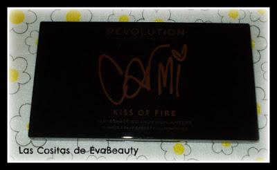 Review Paleta Sombras ojos Carmi Kiss of Fire de Makeup Revolution