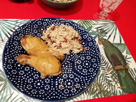 Rice and peas - Arroz con guisantes (frijoles rojos) Rice and peas - Arroz con guisantes (frijoles rojos)